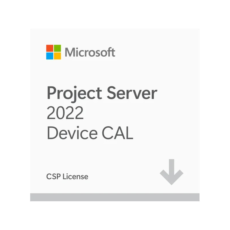 Microsoft Project Server 2022 Device CAL - Licence Authentique