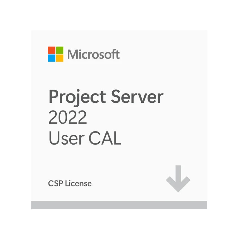 Microsoft Project Server 2022 User CAL - Licence Authentique