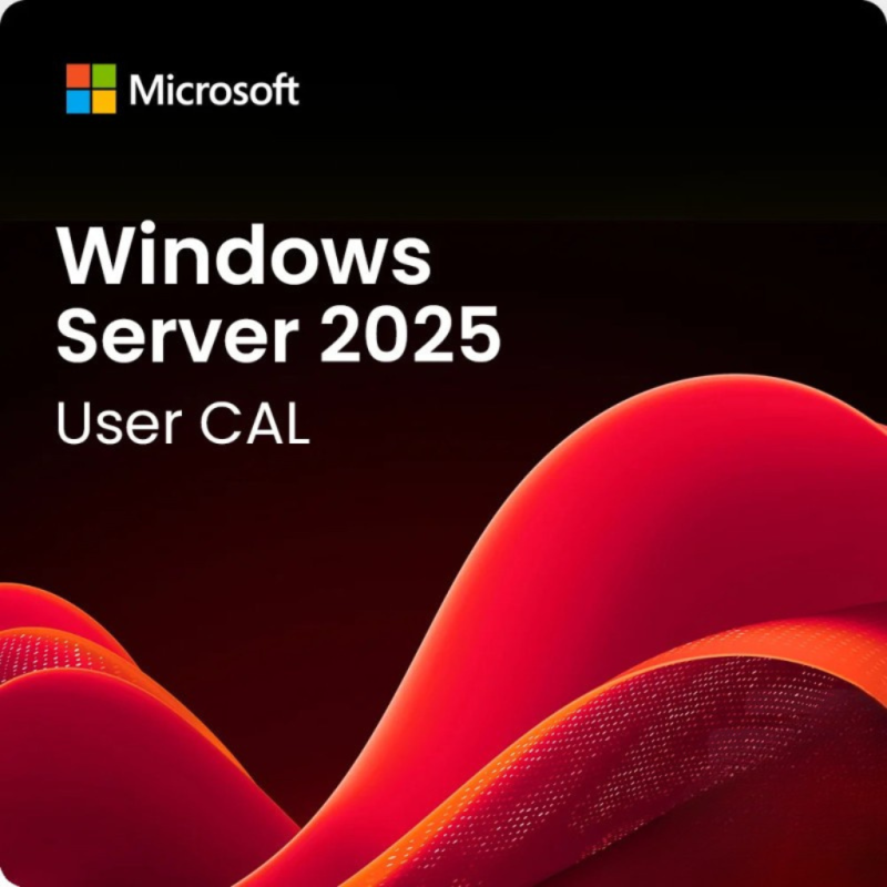 Microsoft Windows Server 2025 User CAL - Licence Authentique