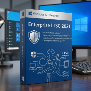 Microsoft Windows 10 Enterprise LTSC 2021 Pour 1 Poste - Licence Authentique