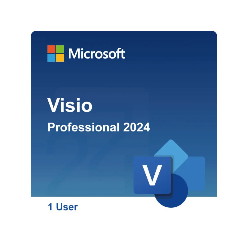 Microsoft Visio Professionnel 2024 (Licence Compte)