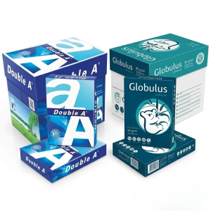 Ramette ou rame de papier Format A4 Double A / Globulus - Lot de 5 rames (5 Cartons)