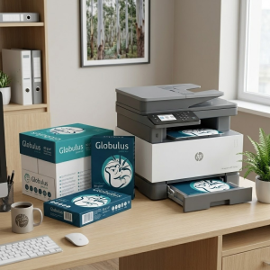 Ramette ou rame de papier Format A4 Globulus - Lot de 5 Cartons