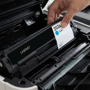 Cartouche de Toner HP 410A (CF411A) Cyan-bleu