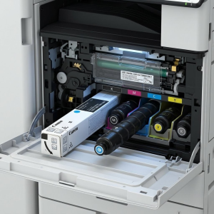 Cartouche Toner Canon C-EXV 49 Cyan - Bleu