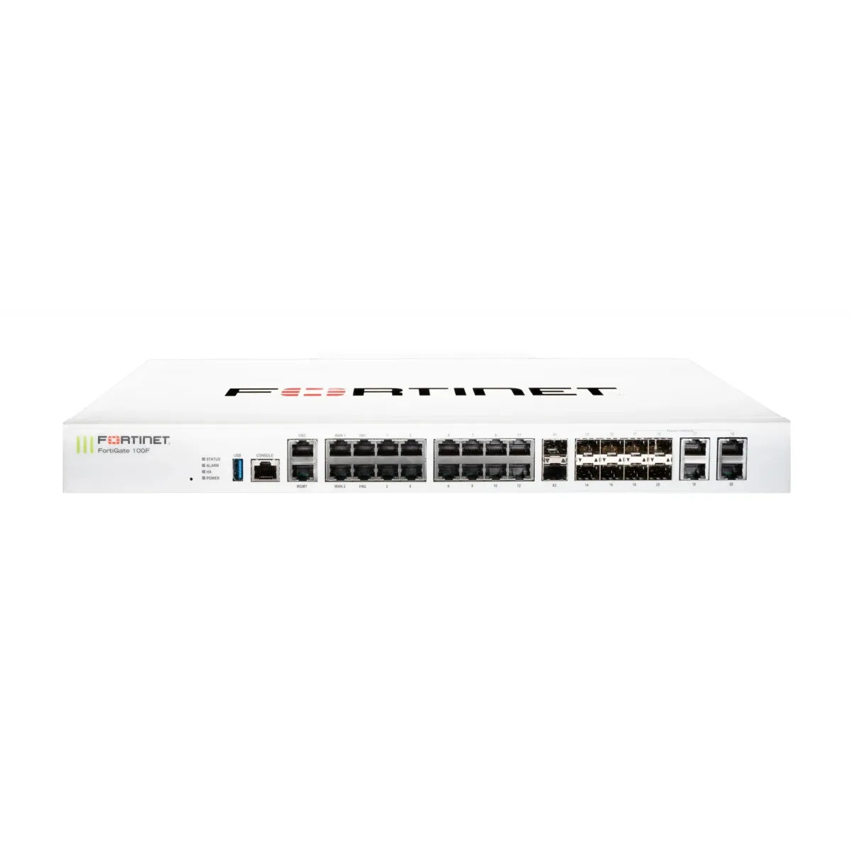 Pare Feux Solution de Sécurité Réseau Périmétrique FortiGate-100F Protection Unifiée Avancée - FG-100F-BDL-950-36