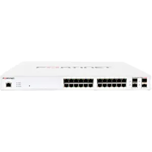 Switch FortiSwitch FS-124E-POE – Switch Gigabit L2 avec Power over Ethernet (PoE) -  FORTISWITCH-124E-POE