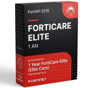 Fortinet FortiAP-221E – Support FortiCare Elite