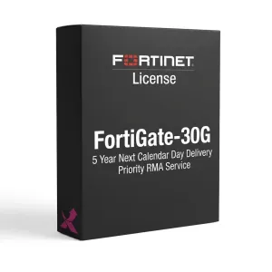 FortiGate-30G – Service RMA prioritaire avec livraison le jour ouvré suivant