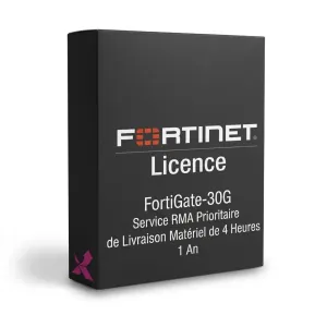 FortiGate-30G – Service RMA prioritaire avec livraison du matériel en 4 heures