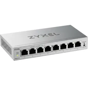 Switch Zyxel GS1200-8V3 Géré L2 Gigabit Ethernet (10/100/1000) Bureau Gris