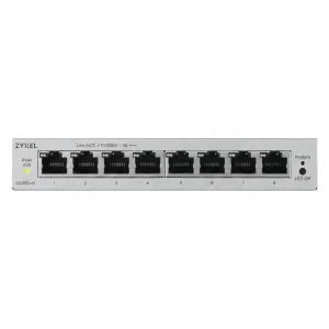 Switch Zyxel GS1200-8V3 Géré L2 Gigabit Ethernet (10/100/1000) Bureau Gris