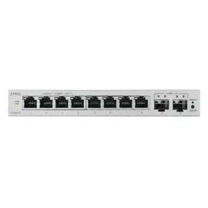Switch Zyxel GS1200-10v3 Géré L2 Gigabit Ethernet (10/100/1000) Bureau Gris