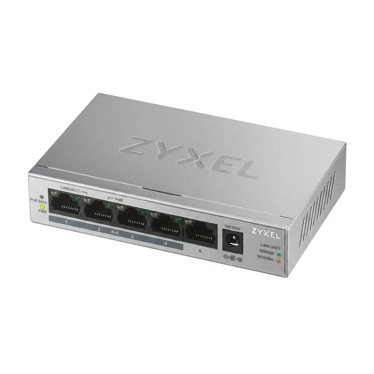 Switch Zyxel GS1005HP Non-géré Gigabit Ethernet