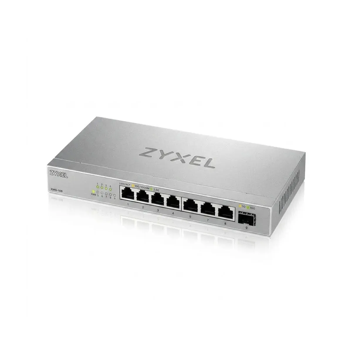 Switch Zyxel XMG-108 Non-géré 2.5G Ethernet (100/1000/2500)