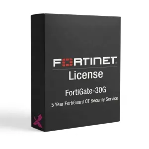 FortiGate-30G – Service FortiGuard OT Security