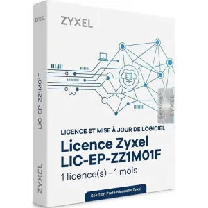 Licence et mise à jour de logiciel Zyxel LIC-EP-ZZ1M01F