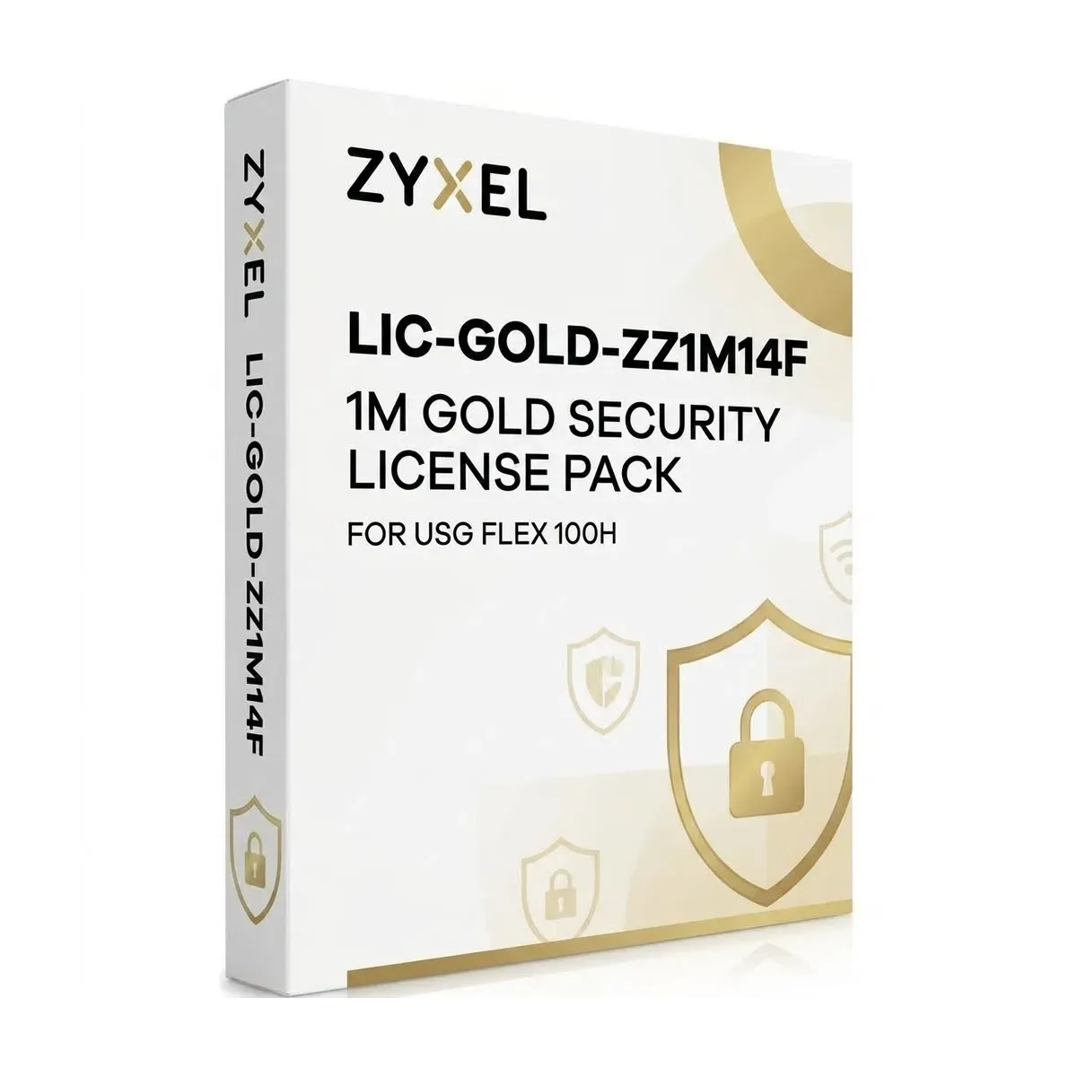 Pack de Licence de Sécurité Gold  pour USG FLEX 100H Zyxel LIC-GOLD-ZZ1M14F