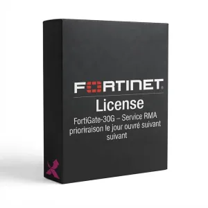 FortiGate-30G – Service RMA prioritaire avec livraison le jour ouvré suivant