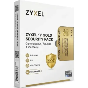 Pack Commutateur / Routeur 1 licence(s) Zyxel Gold Security