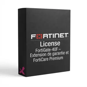 FortiGate-40F – Extension de garantie et support FortiCare Premium