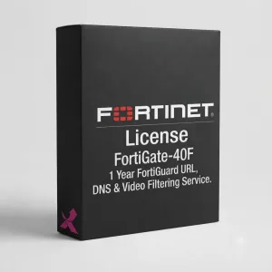 FortiGate-40F – Service FortiGuard de filtrage d'URL, DNS et de contenus vidéo