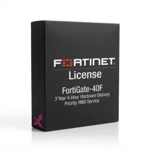 FortiGate-40F – Service RMA prioritaire avec livraison du matériel sous 4 heures