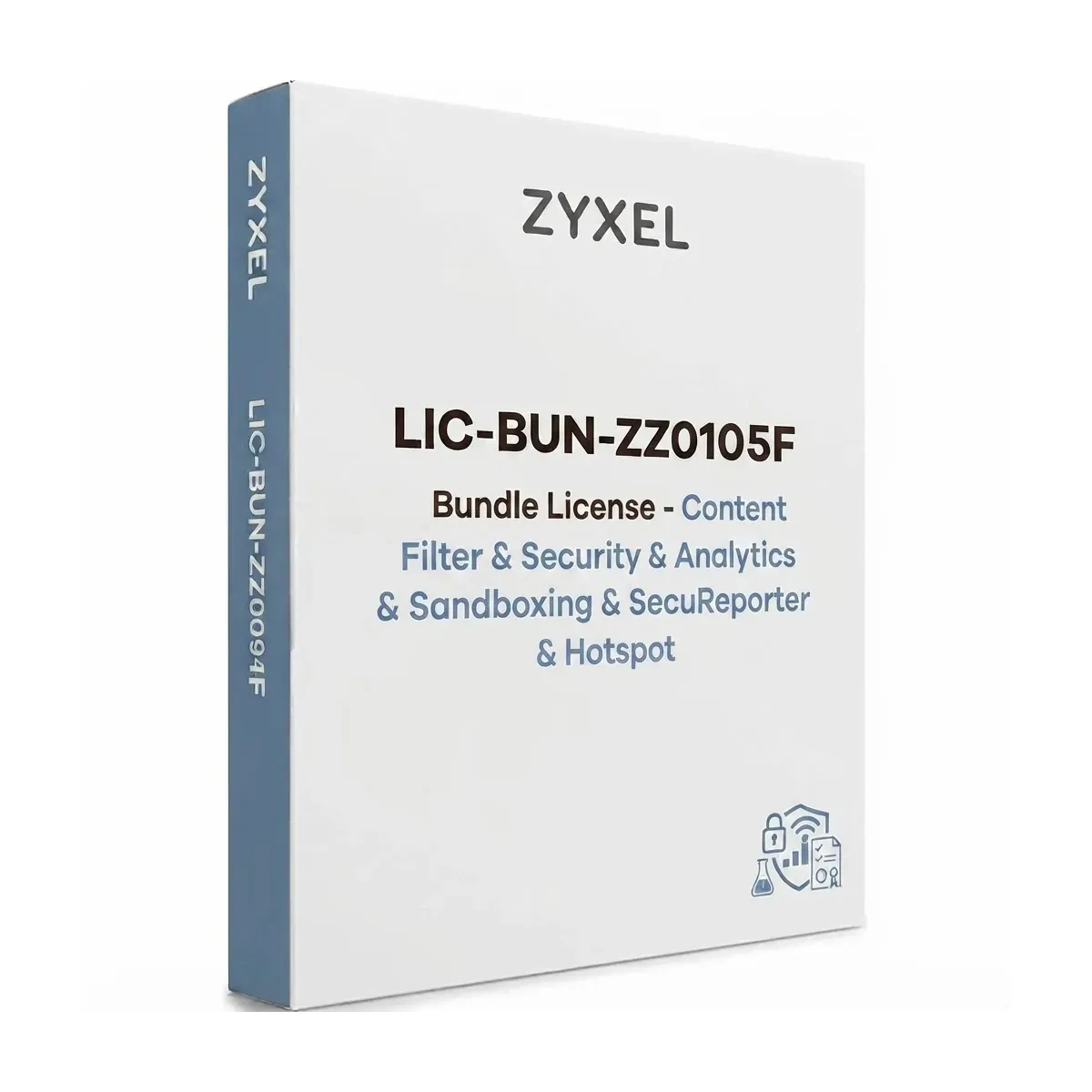 Licence et mise à jour de logiciel Zyxel LIC-BUN-ZZ0105F