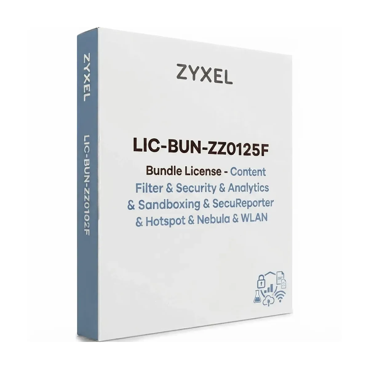 Licence et mise à jour de logiciel Zyxel LIC-BUN-ZZ0125F