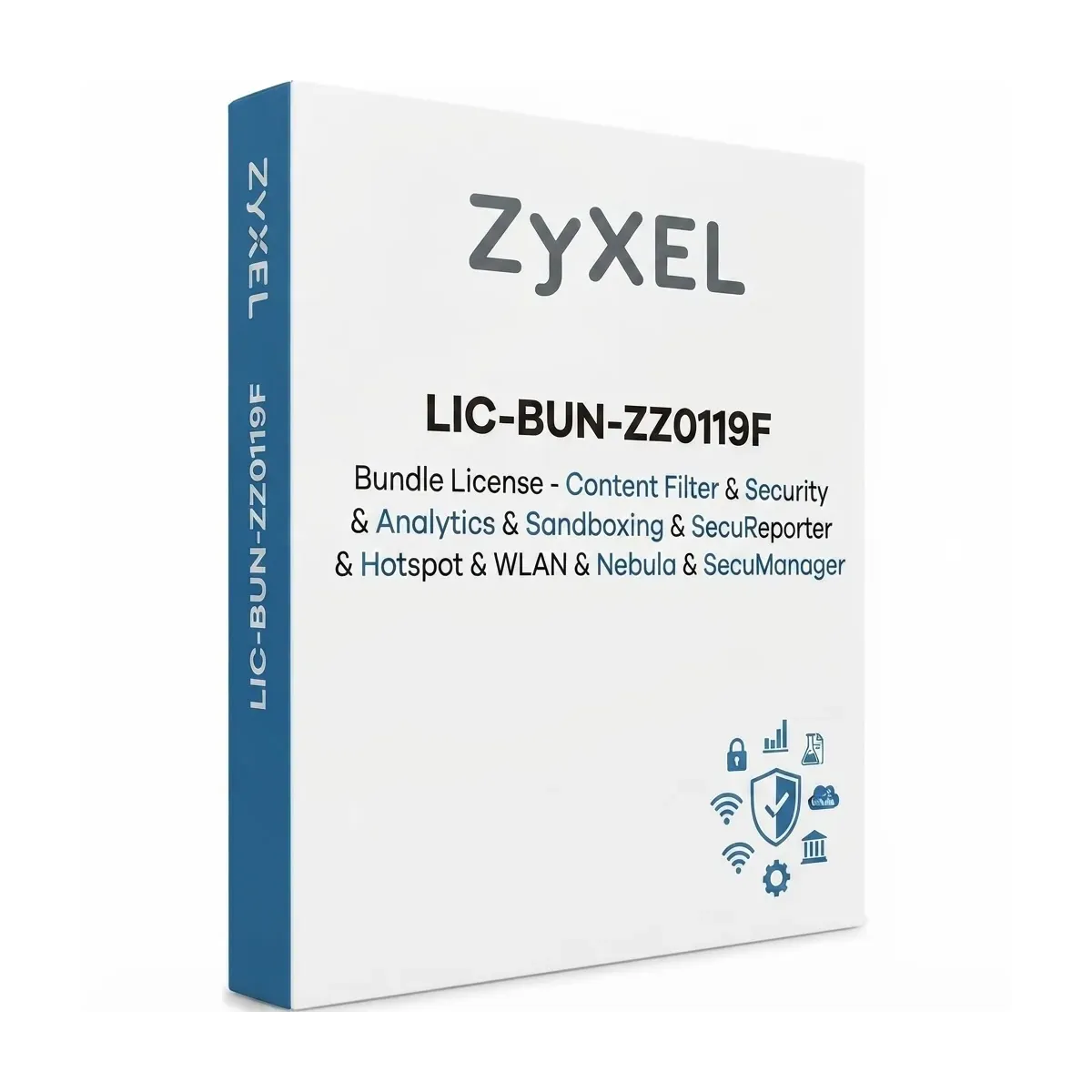 Licence et mise à jour de logiciel Zyxel LIC-BUN-ZZ0119F