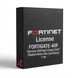 FortiGate-40F – Service SOCaaS Cloud 24/7 (Supervision des journaux)
