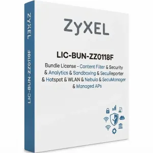 Licence et mise à jour de logiciel Zyxel LIC-BUN-ZZ0118F