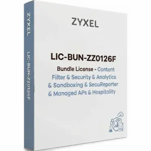 Licence et mise à jour de logiciel Zyxel LIC-BUN-ZZ0126F