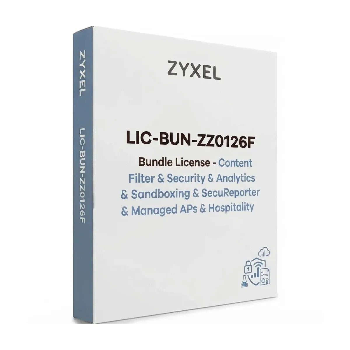 Licence et mise à jour de logiciel Zyxel LIC-BUN-ZZ0126F