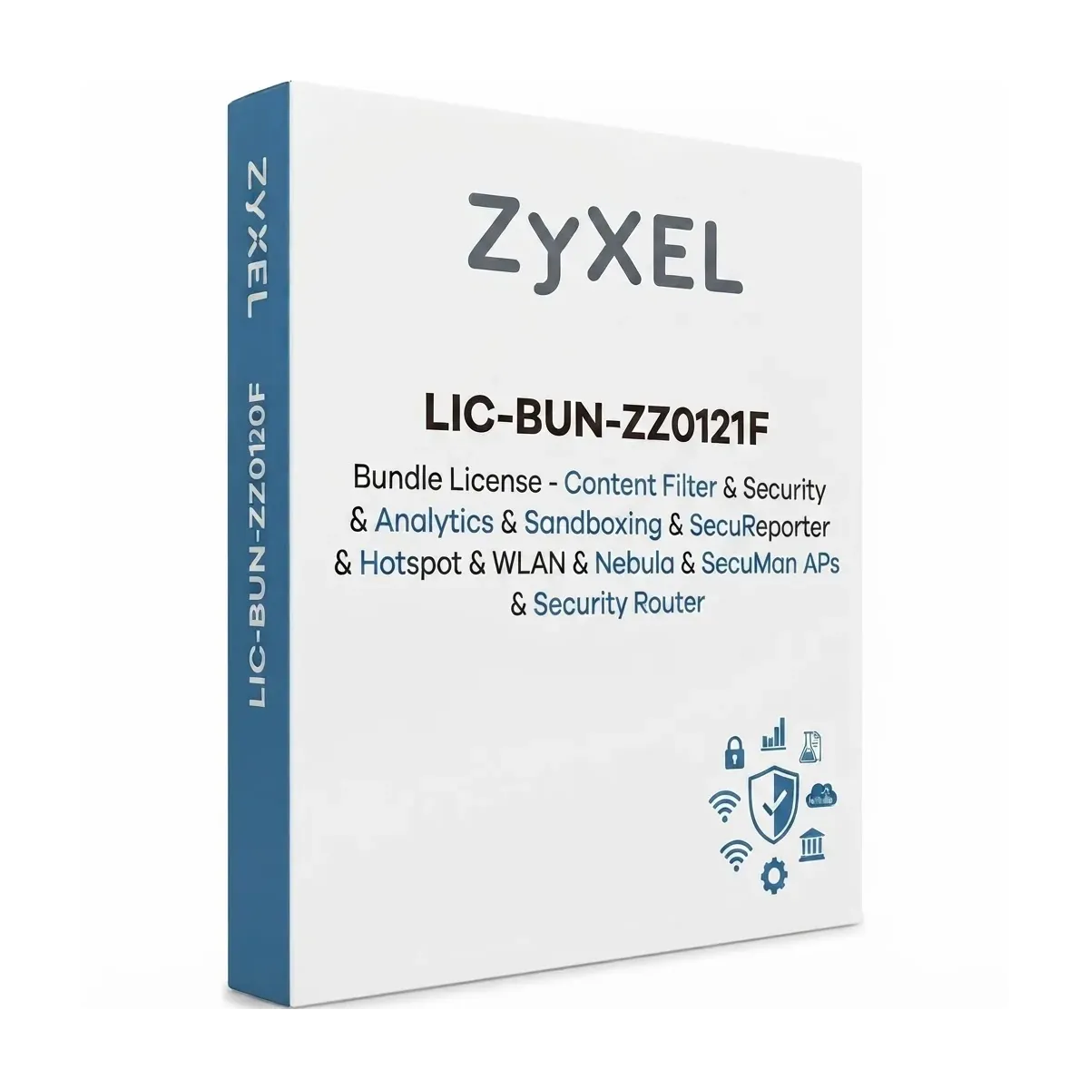 Licence et mise à jour de logiciel Zyxel LIC-BUN-ZZ0121F