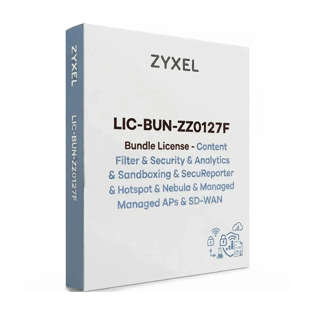 Licence et mise à jour de logiciel Zyxel LIC-BUN-ZZ0127F