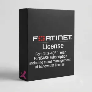 FortiGate-40F – Abonnement FortiSASE avec gestion dans le cloud et licence de bande passante