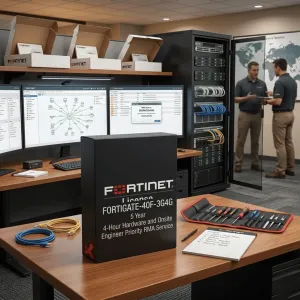 FortiGate-40F-3G4G – Service RMA prioritaire avec remplacement du matériel sous 4 heures et intervention sur site