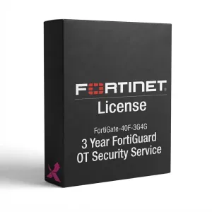 FortiGate-40F-3G4G – Service FortiGuard de sécurité des technologies opérationnelles (OT)