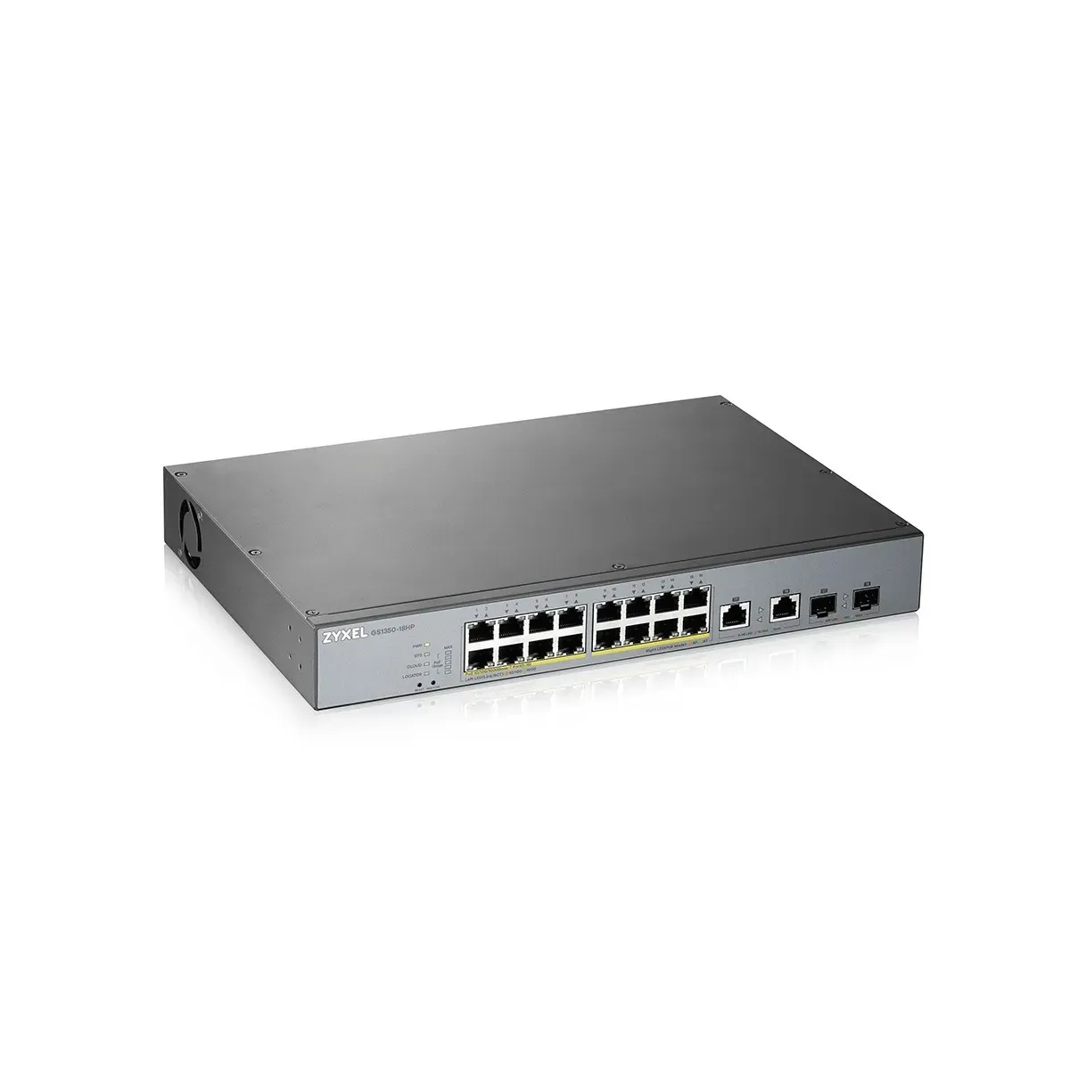 Switch Zyxel GS1350-18HP-EU0101F commutateur réseau Géré L2 Gigabit Ethernet (10/100/1000)