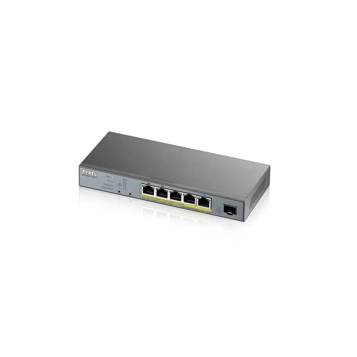 Switch Zyxel GS1350-6HP-EU0101F commutateur réseau Géré L2 Gigabit Ethernet (10/100/1000)