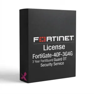 FortiGate-40F-3G4G – Service FortiGuard de sécurité des technologies opérationnelles (OT)