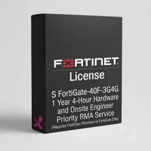 FortiGate-40F-3G4G – Service RMA prioritaire avec remplacement du matériel sous 4 heures et intervention sur site