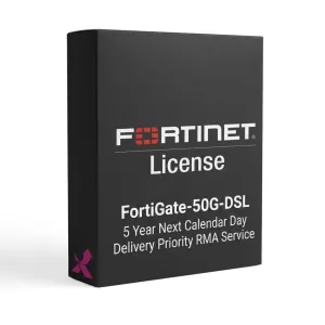 FortiGate-50G-DSL – Service RMA prioritaire avec livraison du matériel le jour ouvré suivant