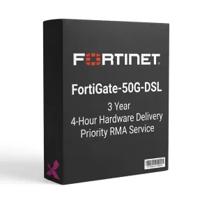FortiGate-50G-DSL – Service RMA prioritaire avec livraison du matériel sous 4 heures