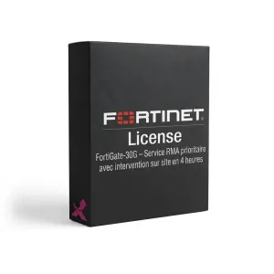 FortiGate-30G – Service RMA prioritaire avec intervention sur site en 4 heures