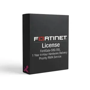 FortiGate-50G-DSL – Service RMA prioritaire avec livraison du matériel sous 4 heures