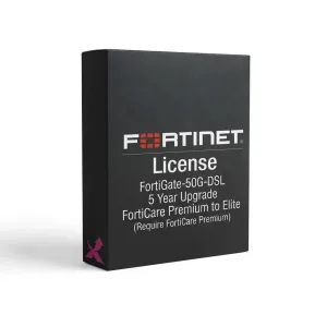 FortiGate-50G-DSL – Mise à niveau de FortiCare Premium vers FortiCare Elite