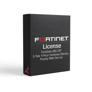 FortiGate-50G-SFP – Service RMA prioritaire avec livraison du matériel sous 4 heures