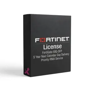 FortiGate-50G-SFP – Service RMA prioritaire avec livraison du matériel le jour ouvré suivant